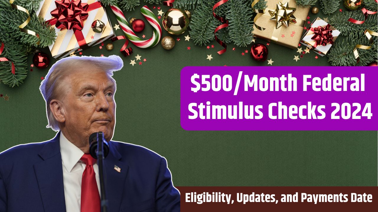 $500/Month Federal Stimulus Checks 2024