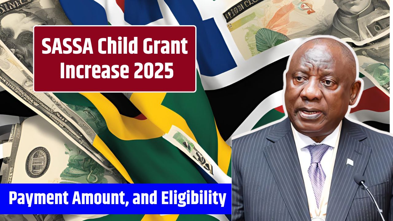 SASSA Child Grant Increase 2025