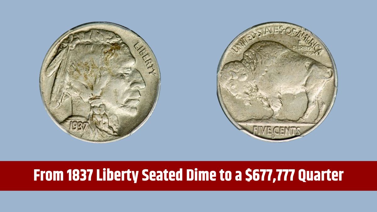 1937-D Three-Legged Buffalo Nickel